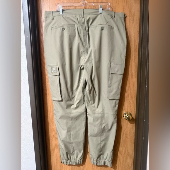 NWT Tretorn Cargo Khaki Performance Jogger Pants Size 40/32. Style #5110008818 - Picture 2 of 5